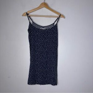 Reformation Caruso Mini Dress In Nancy Itty Bitty Floral Print Blue Size 0